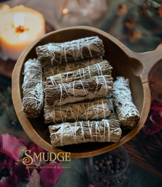 Witch of Walkerville White Sage & Rosemary bundle 5"