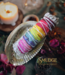 natural White Sage & Rose Chakra bundle 5"