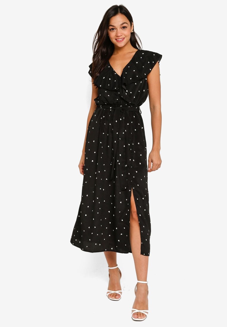 minkpink polka dot dress