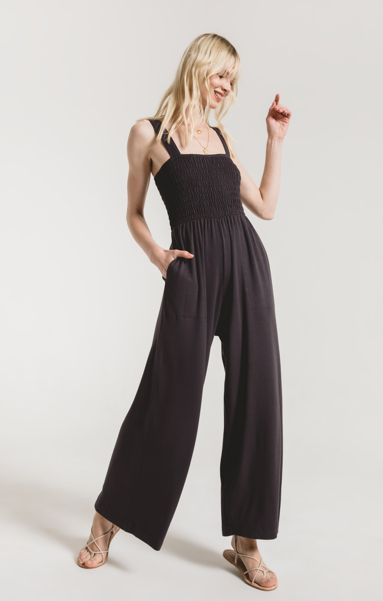 jumpsuit with smocking