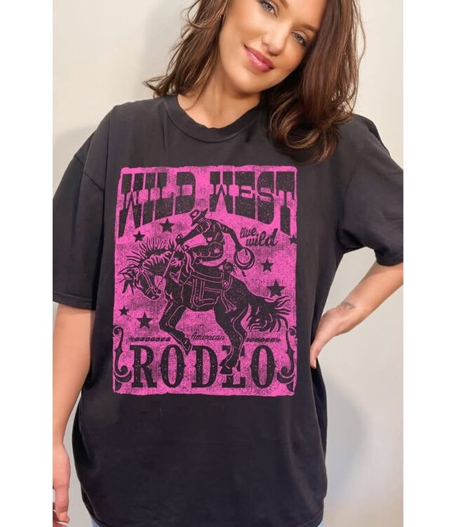 WILD WEST UNISEX OVERSIZED TEE