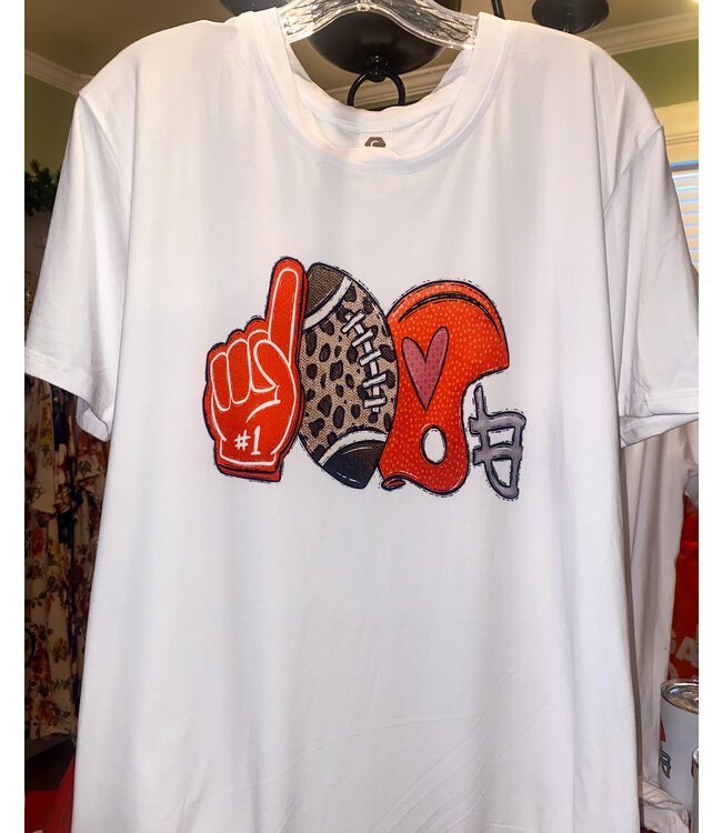 CALI BOUTIQUE FOOTBALL TEE