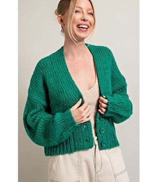 EE:SOME BUTTON DOWN CARDIGAN (SJG8449