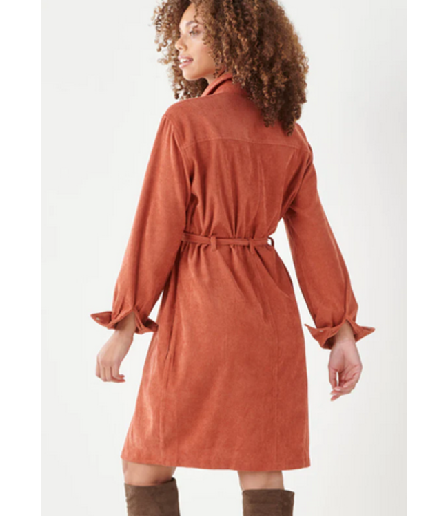 GIFTCRAFT/CHARLIE PAGE ABIGAIL SHIRT DRESS (409011)