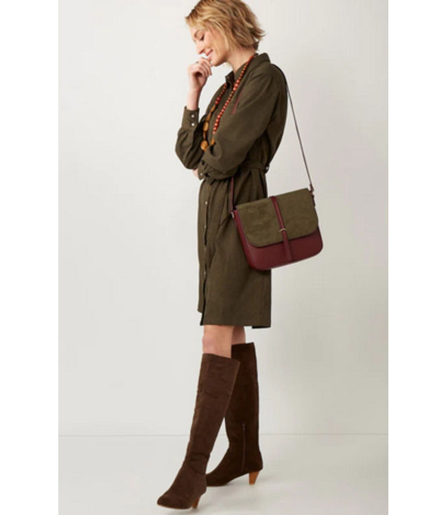 GIFTCRAFT/CHARLIE PAGE ABIGAIL SHIRT DRESS (409011)