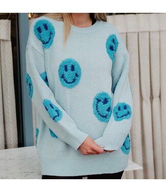 HAPPY FACE SWEATER (SWTR-01)