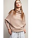 EE:SOME TURTLE NECK LOOSE FIT SWEATER (SK9227)