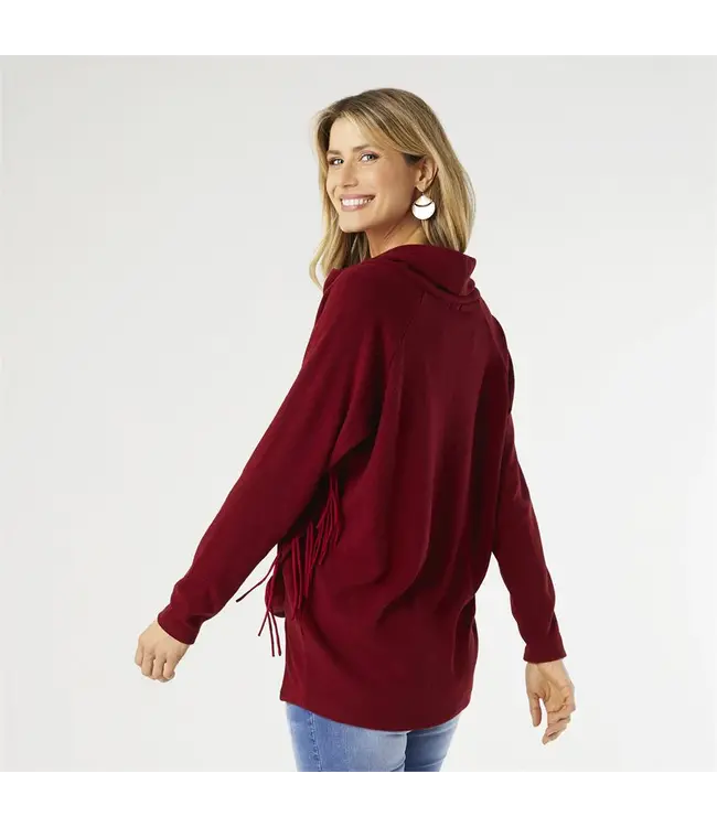 LONG LSV COWL NECK SWEATER(2349044