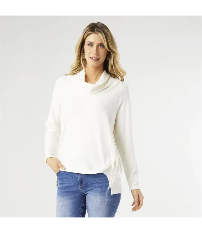 LONG LSV COWL NECK SWEATER(2349044