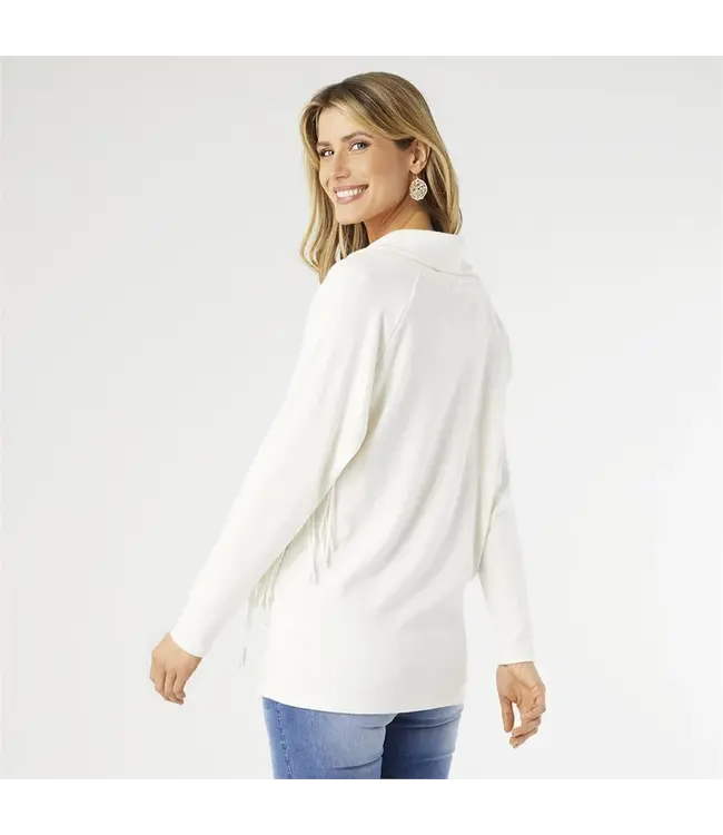 LONG LSV COWL NECK SWEATER(2349044
