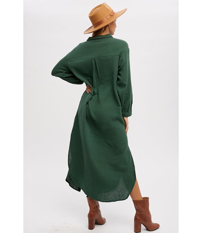 MAXI DRESS W/POCKET (CQ-D01138