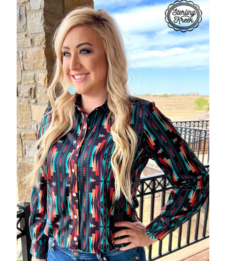 Cowgirl Tuff Pullover Button-Up (American Star)