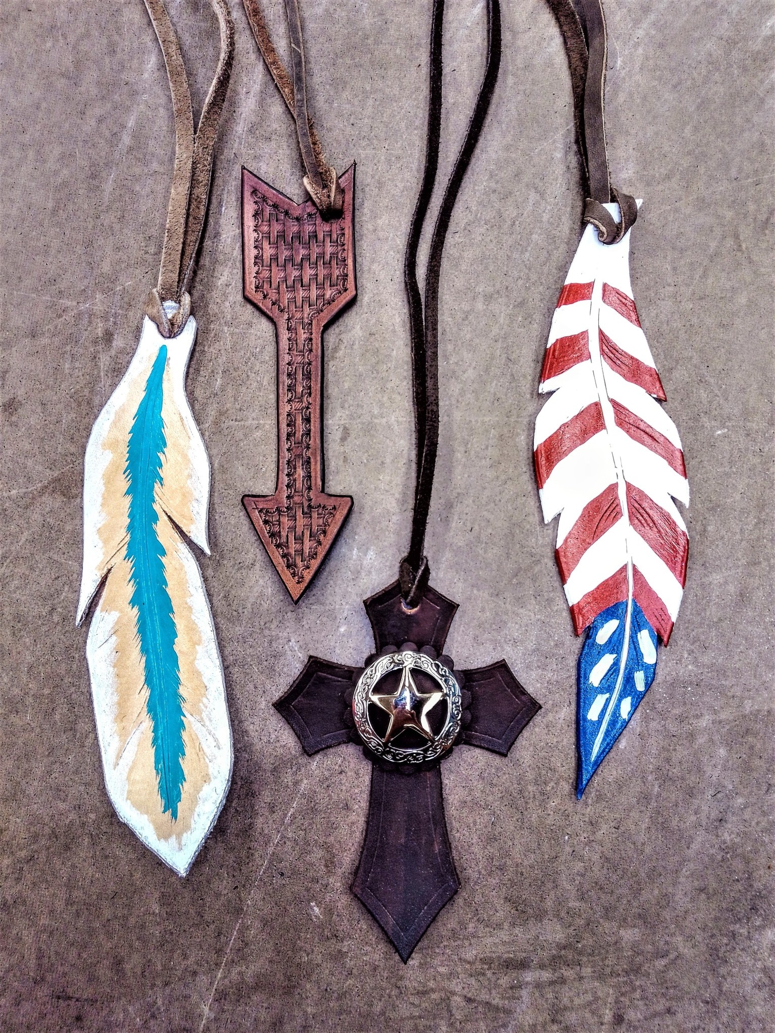 Beyond the Barn Leather Saddle Charm Diamond Royal Tack