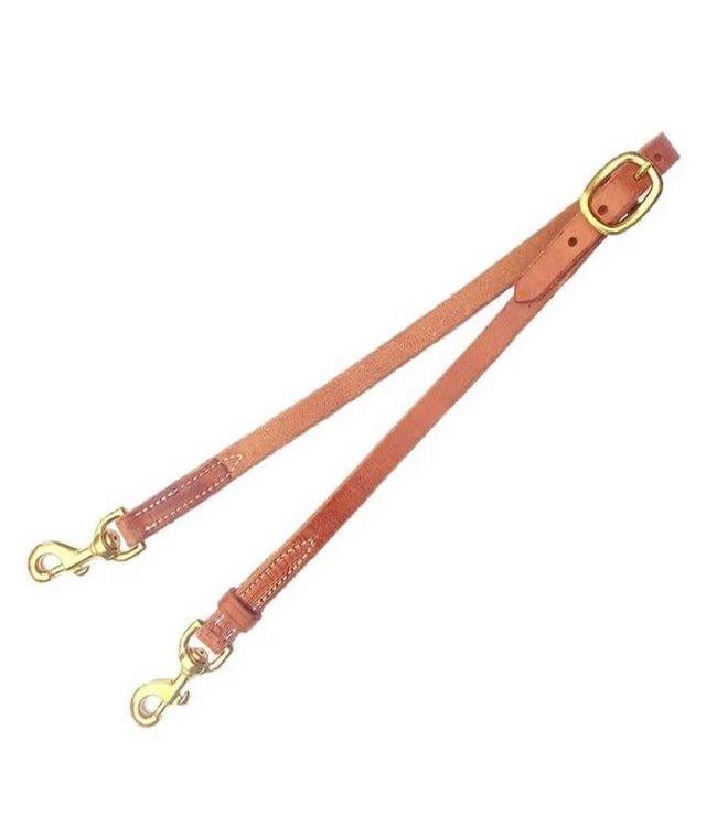 Professional's Choice Leather Tie Down 1" HL Brass Heavy Oil