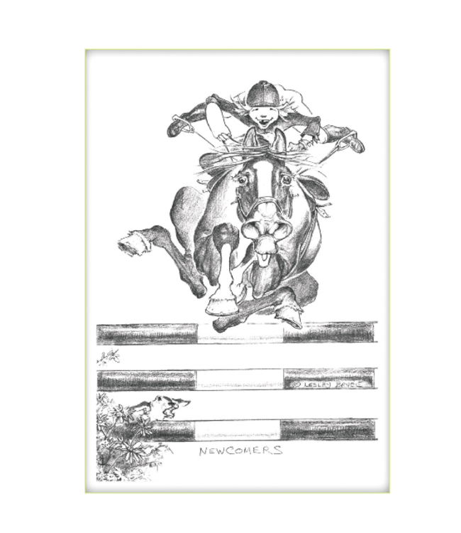 Blank Greeting Cards - Jude Too Funny Horse