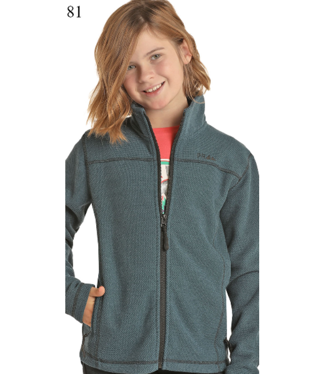 waffle fleece jacket