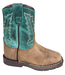 Smoky Mountain Toddler Autry Boot Teal 3056T