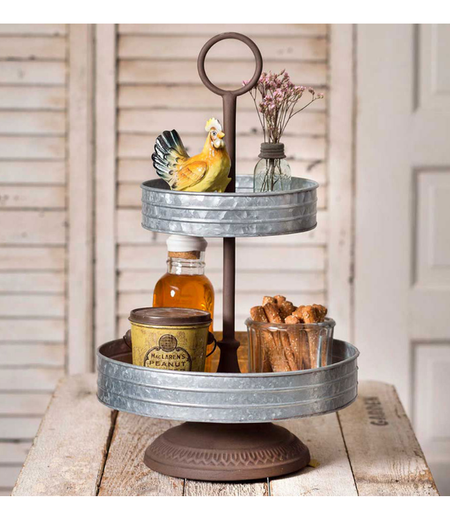 CTW Home Collection Two-Tier Annabeth Tray