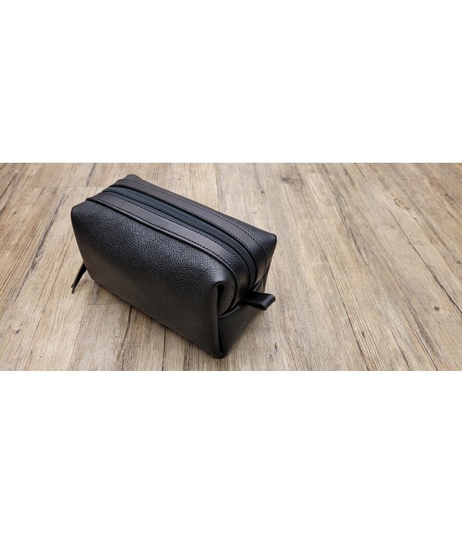 Beyond the Barn Leather Shave Kit Toiletry Bag