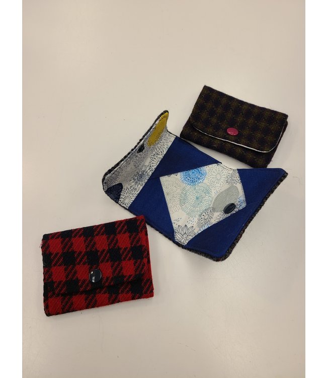 3HappyMamas Handmade Wool Card Keepers - Assorted Colors