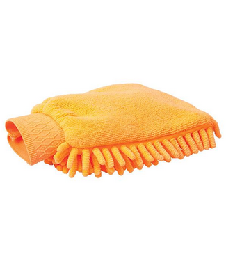Scrubber with Microfiber Fingers