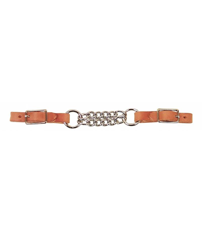 Professional's Choice Curb Strap NP Double Chain 1/2"