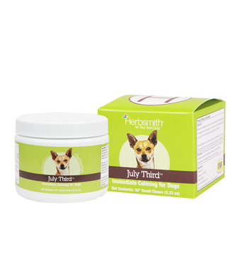 July 3rd Immediate Calming Supplement for Dogs