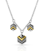 Montana Silversmith Charmed Chevron Silver Necklace