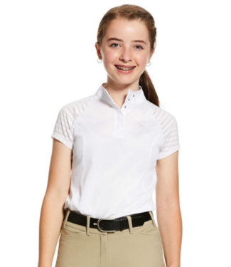 Ariat Girls Aptos Vent SS Show Shirt