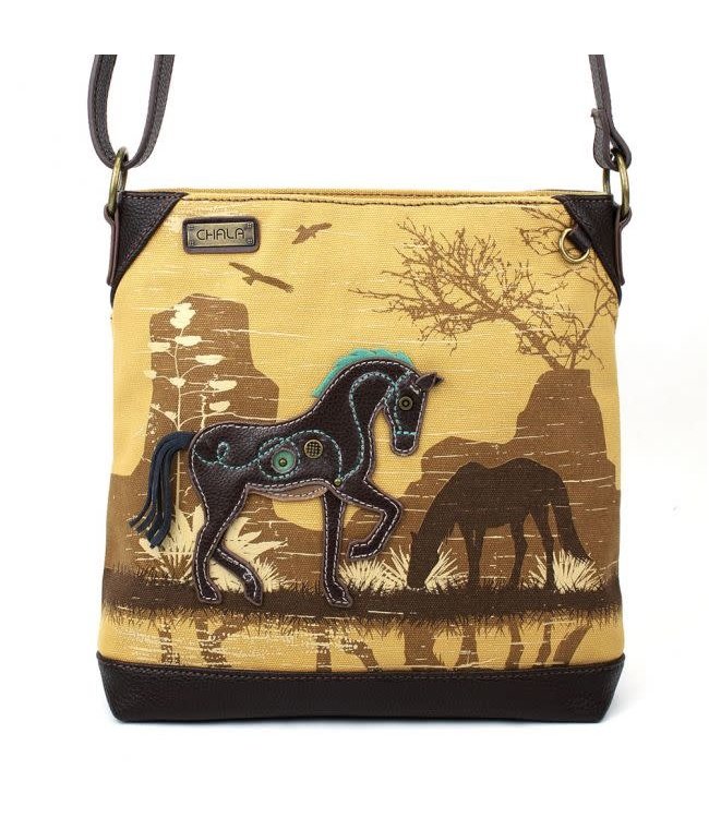 Chala Handbags Safari Canvas Crossbody