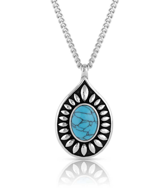 Montana Silversmith Intuition Turquoise Pendant Necklace