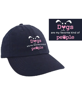 Dog Speak Ball Cap - Dogs are my favorite kind of People