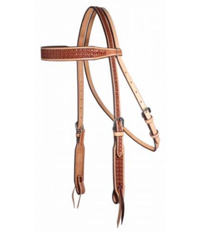 Professional's Choice Windmill Collection Browband Headstall Natural