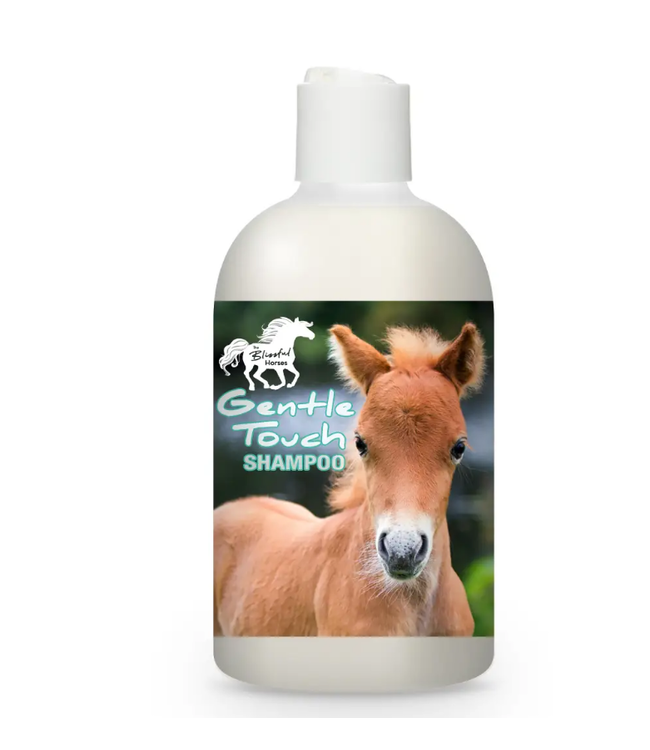 The Blissful Horses Gentle Touch Shampoo for Horses 16 oz