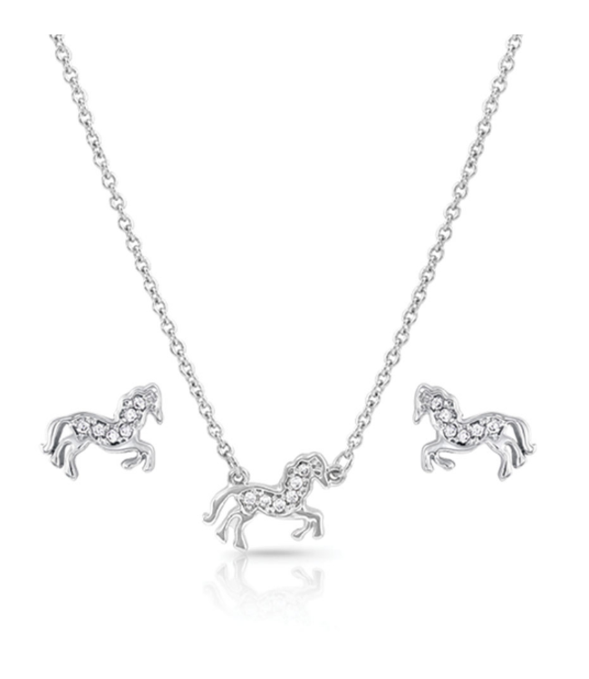 Montana Silversmith All the Pretty Horses Jewelry Set