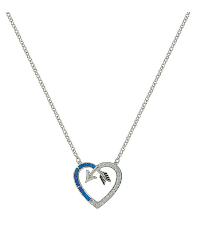 Montana Silversmith Heart Arrow Necklace