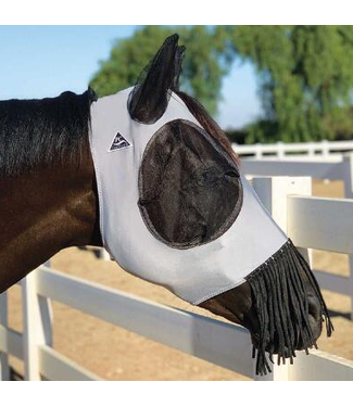 Professional's Choice Comfort-Fit Deluxe Fly Mask w/Fringe