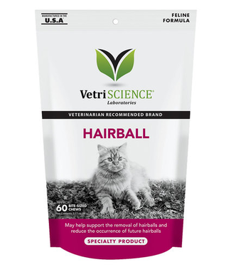 Pets Prefer Hairball Chews for Cats