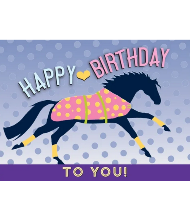 Horse Hollow Press HH Birthday Card