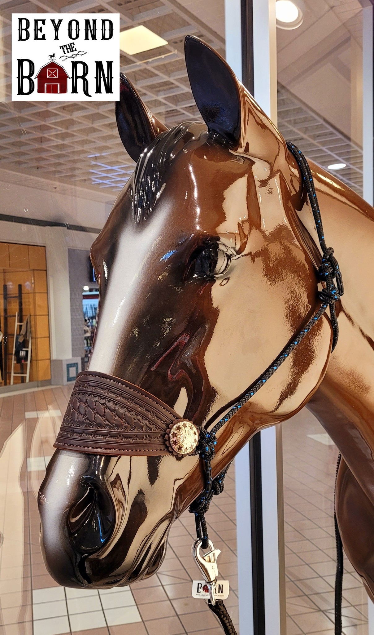 tooled bronc