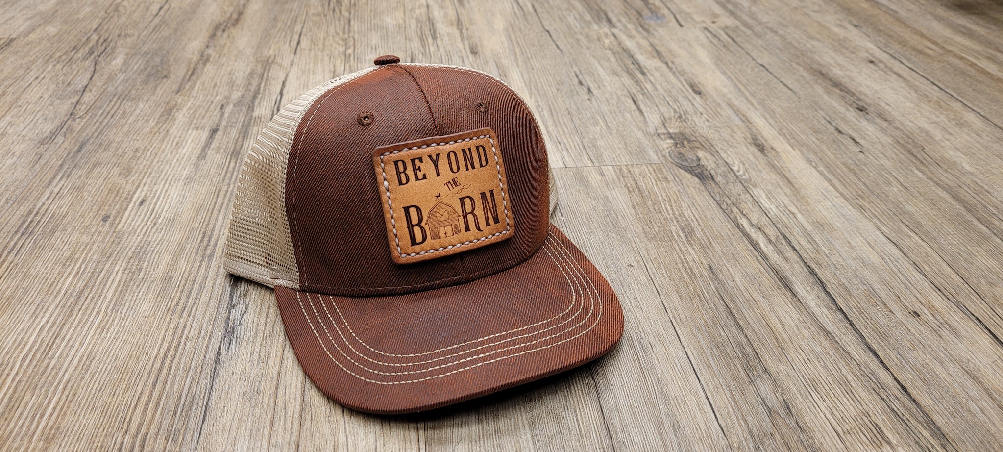 branded hat