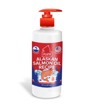 Plato Alaskan Salmon Oil Food Topper 8oz