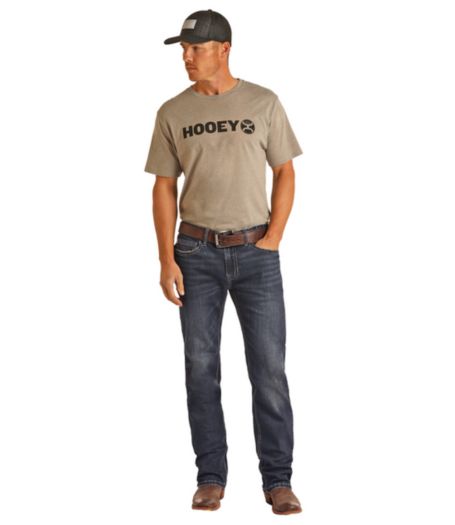 Rock & Roll Denim Mens Jeans Hooey Cury Logo Pocket