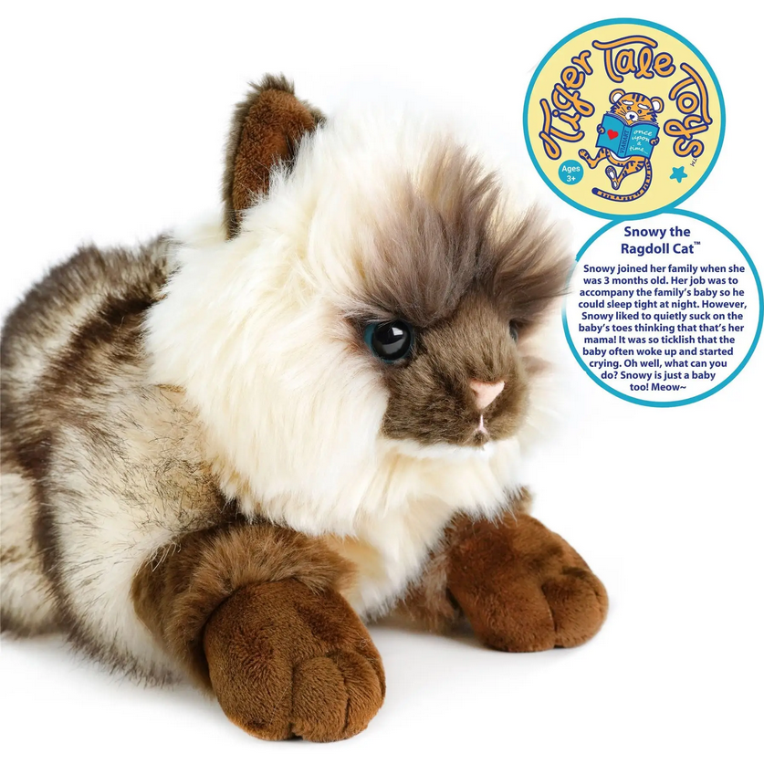 ragdoll stuffed cat