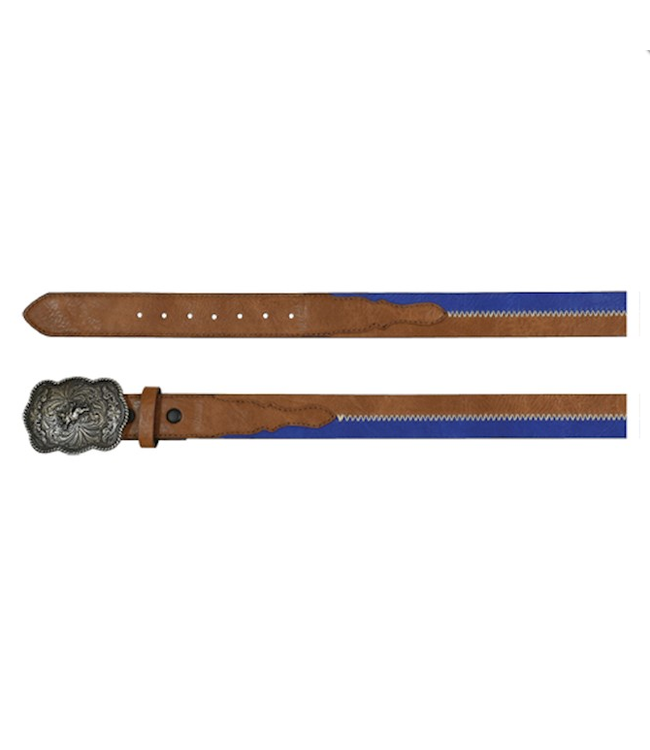 Arena Ace Boy's Belt Brown/Blue