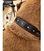Beyond the Barn Stone, Stitch & Spot Leather Dog Collar BTB