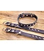 Beyond the Barn Accent Stitch & Spot Leather Dog Collar BTB