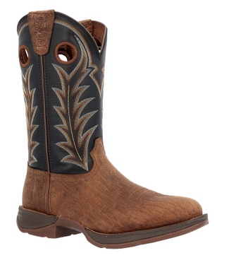 Durango Rebel Western Boot - Oak Bark and Midnight