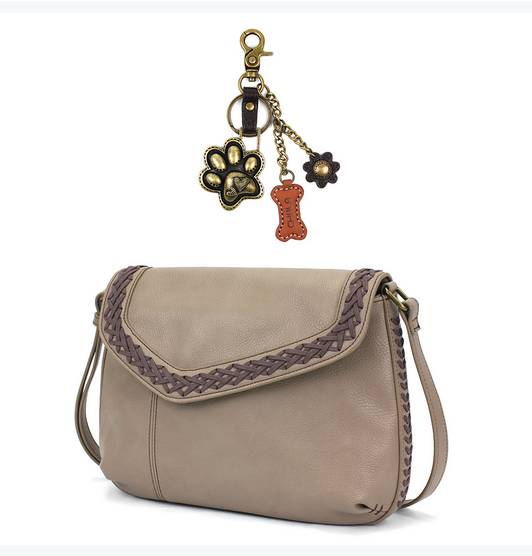 CHALA Cross-Body Bags, Brown Cat: Handbags