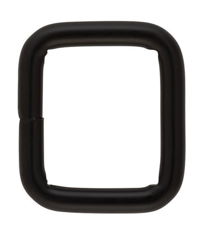 Weaver Square Steel Loop Black 5/8X3/4"